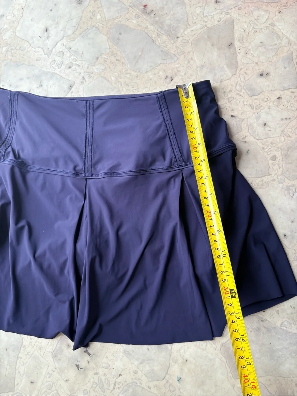 Lululemon Pleated Athletic Skort Dark Navy – Size 6 Tall